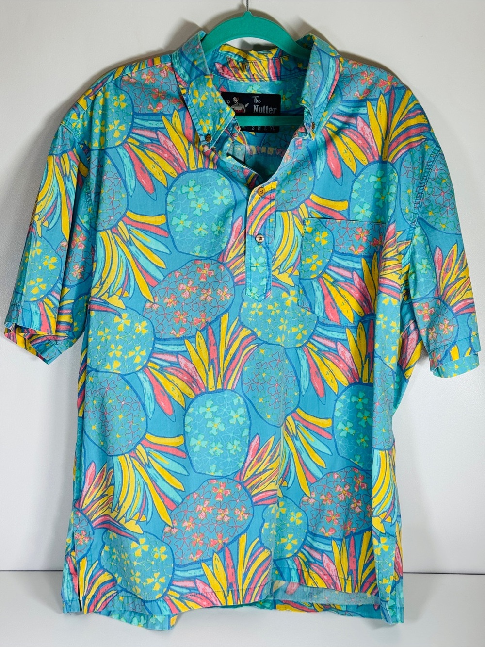 Chubbies The Nutter Hawaian Shirt Men’s XL 100% Cotton Tropical Made in USA